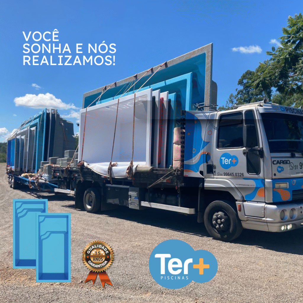 Chegou a hora de ter a sua piscina.